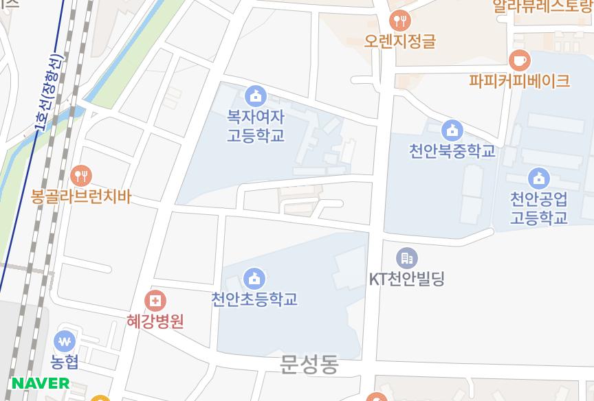 충청남도 천안시 동남구 성황동 성황비둘기 위치·실거래 시세 지도