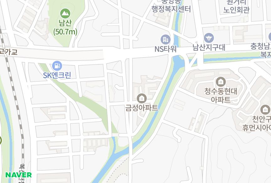 충청남도 천안시 동남구 영성동 금성3차 위치·실거래 시세 지도