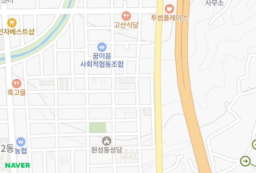 충청남도 천안시 동남구 원성동 태성산호 위치·실거래 시세 지도