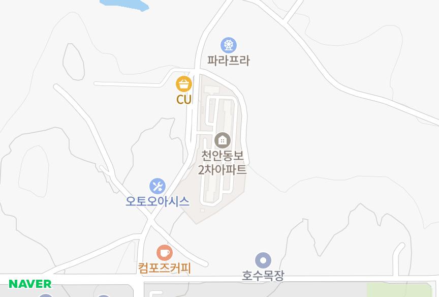충청남도 천안시 서북구 직산읍 모시리 동보호수마을 위치·실거래 시세 지도