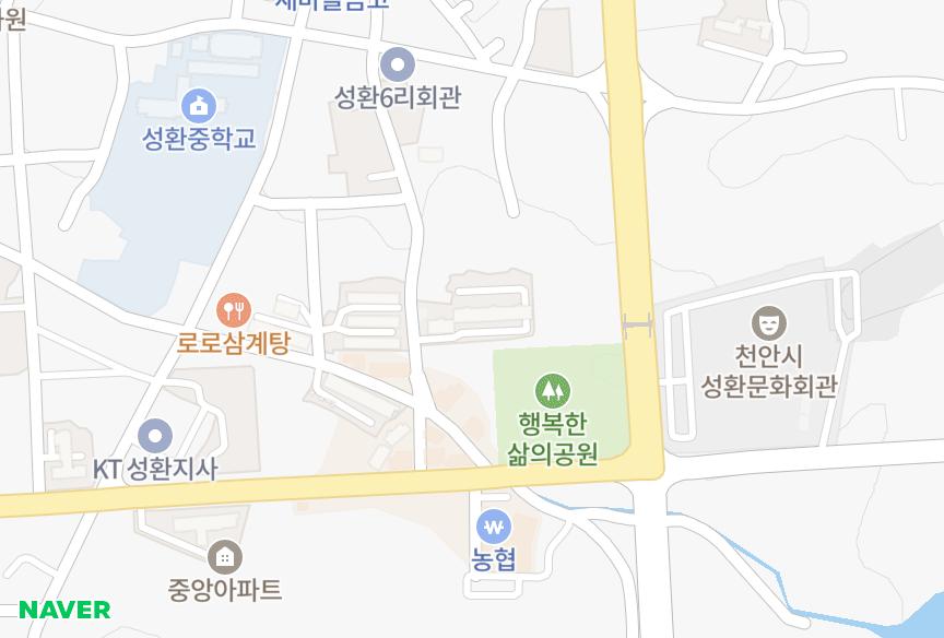 충청남도 천안시 서북구 성환읍 성월리 아포리예미원 위치·실거래 시세 지도