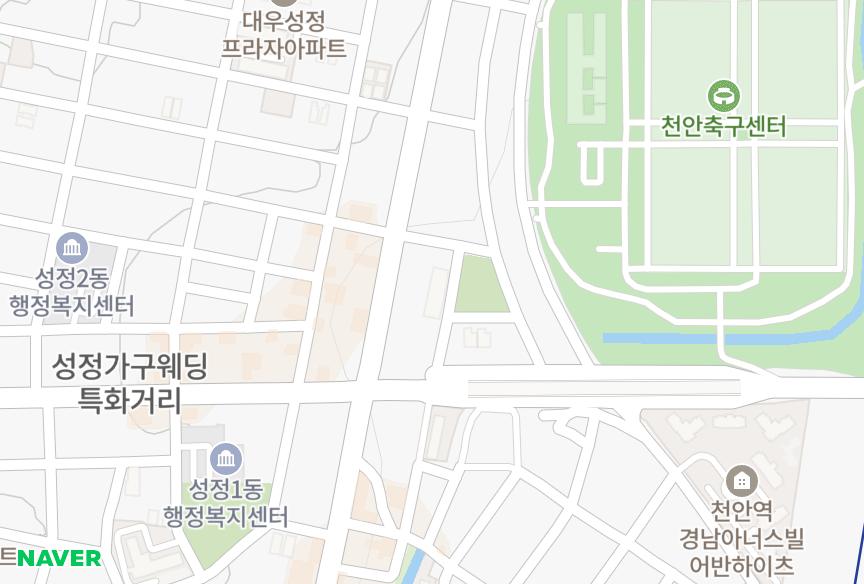 충청남도 천안시 서북구 성정동 삼풍 위치·실거래 시세 지도