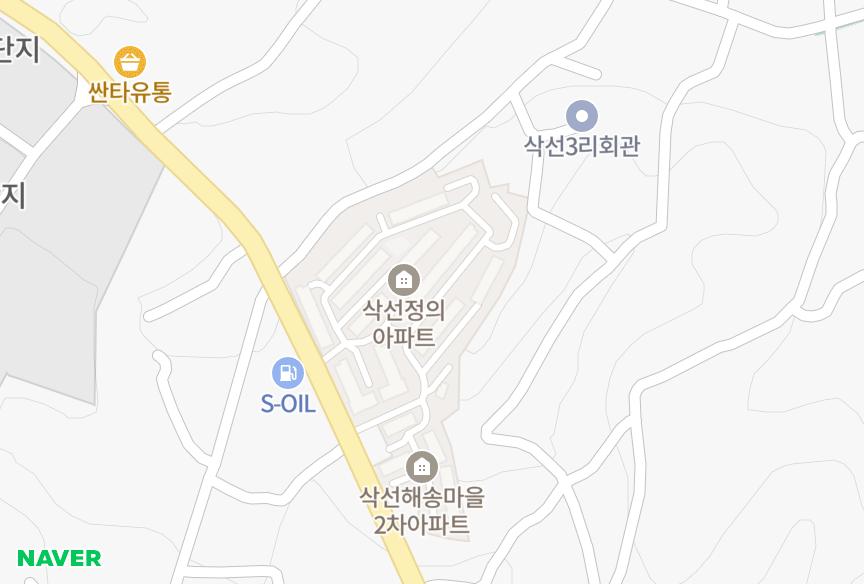 충청남도 태안군 태안읍 삭선리 해송마을3차 위치·실거래 시세 지도