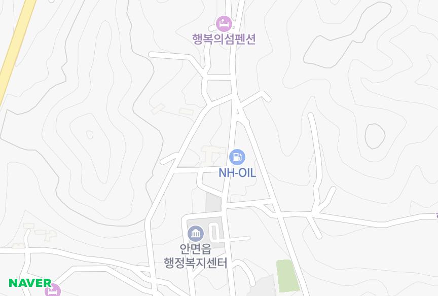 충청남도 태안군 안면읍 승언리 골든캐슬 위치·실거래 시세 지도