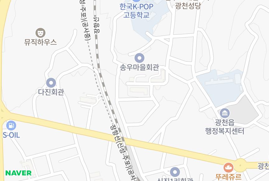 충청남도 홍성군 광천읍 신진리 거성2차 위치·실거래 시세 지도