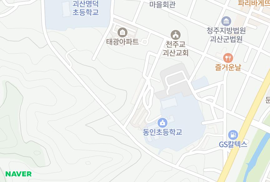 충청북도 괴산군 괴산읍 서부리 반석 위치·실거래 시세 지도