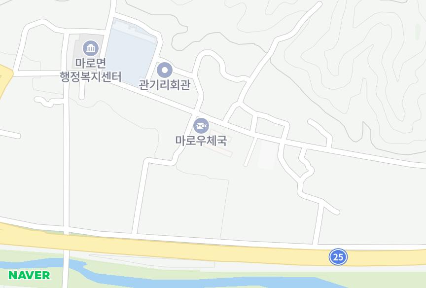 충청북도 보은군 마로면 관기리 조일 위치·실거래 시세 지도