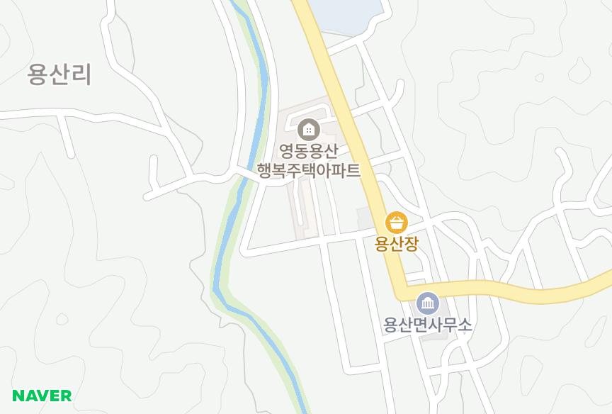 충청북도 영동군 용산면 구촌리 진산 위치·실거래 시세 지도