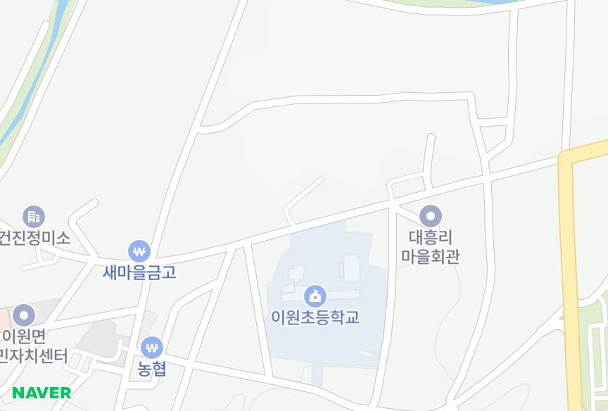 충청북도 옥천군 이원면 건진리 부원 위치·실거래 시세 지도