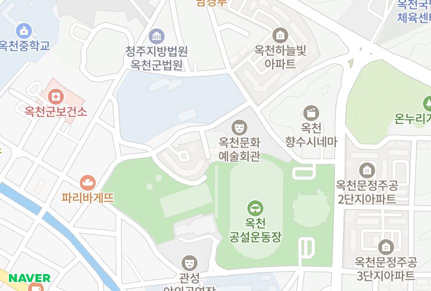 충청북도 옥천군 옥천읍 문정리 세림 위치·실거래 시세 지도
