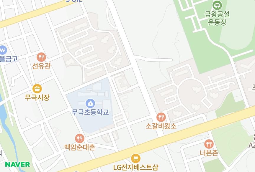 충청북도 음성군 금왕읍 금석리 로얄맨션 위치·실거래 시세 지도
