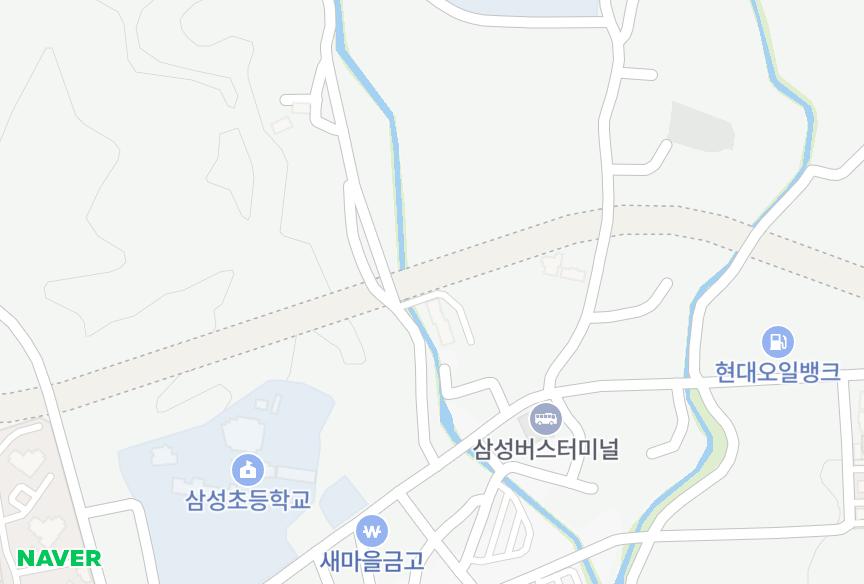 충청북도 음성군 삼성면 덕정리 삼성명지 위치·실거래 시세 지도