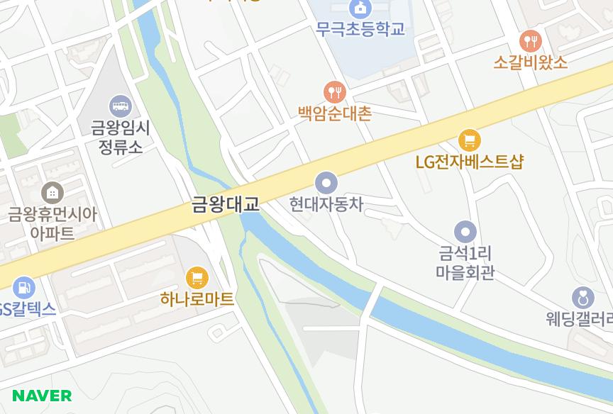 충청북도 음성군 금왕읍 금석리 환성 위치·실거래 시세 지도
