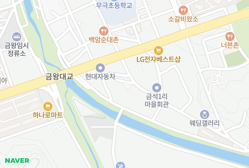 충청북도 음성군 금왕읍 금석리 설성 위치·실거래 시세 지도