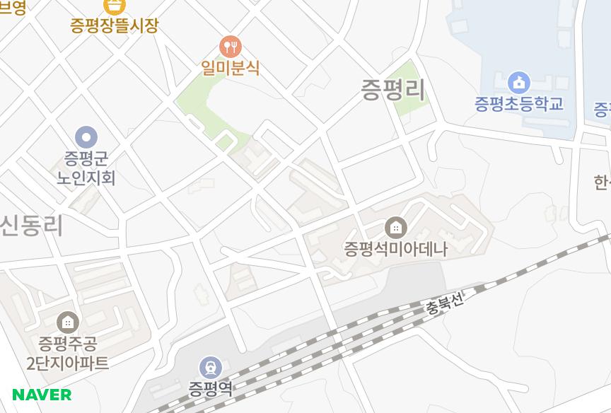 충청북도 증평군 증평읍 증평리 대신맨션 위치·실거래 시세 지도
