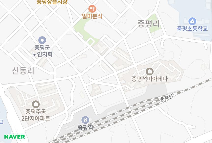 충청북도 증평군 증평읍 증평리 삼보 위치·실거래 시세 지도
