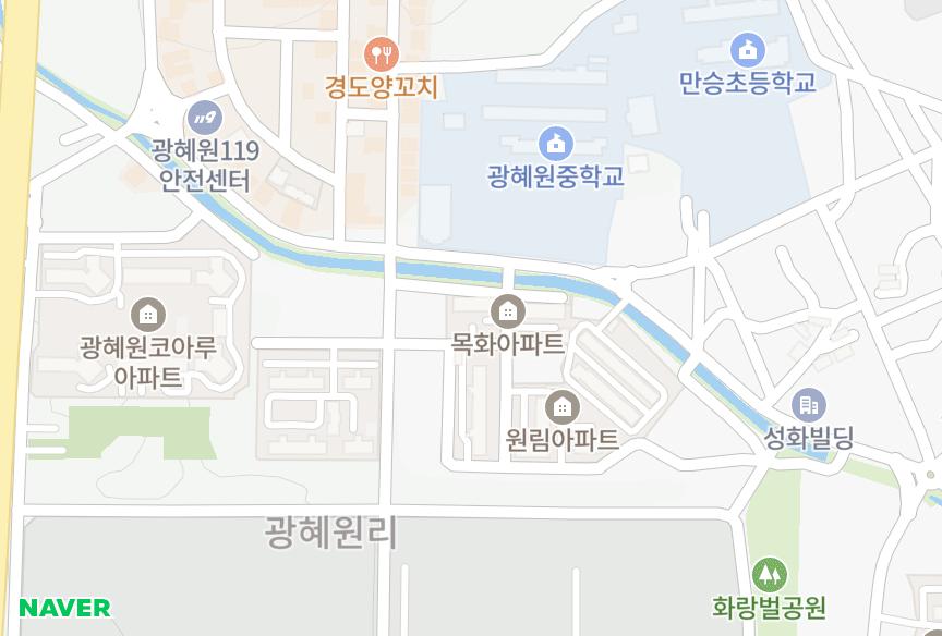 충청북도 진천군 광혜원면 광혜원리 목화 위치·실거래 시세 지도