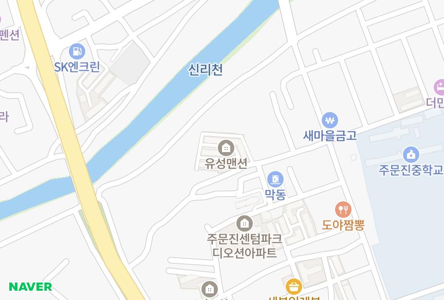강원특별자치도 강릉시 주문진읍 교항리 유성 위치·실거래 시세 지도