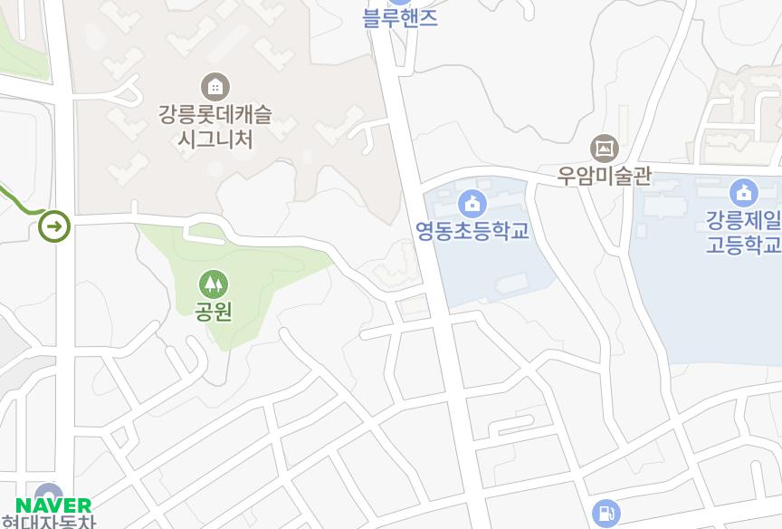 강원특별자치도 강릉시 교동 정아타워맨션 위치·실거래 시세 지도
