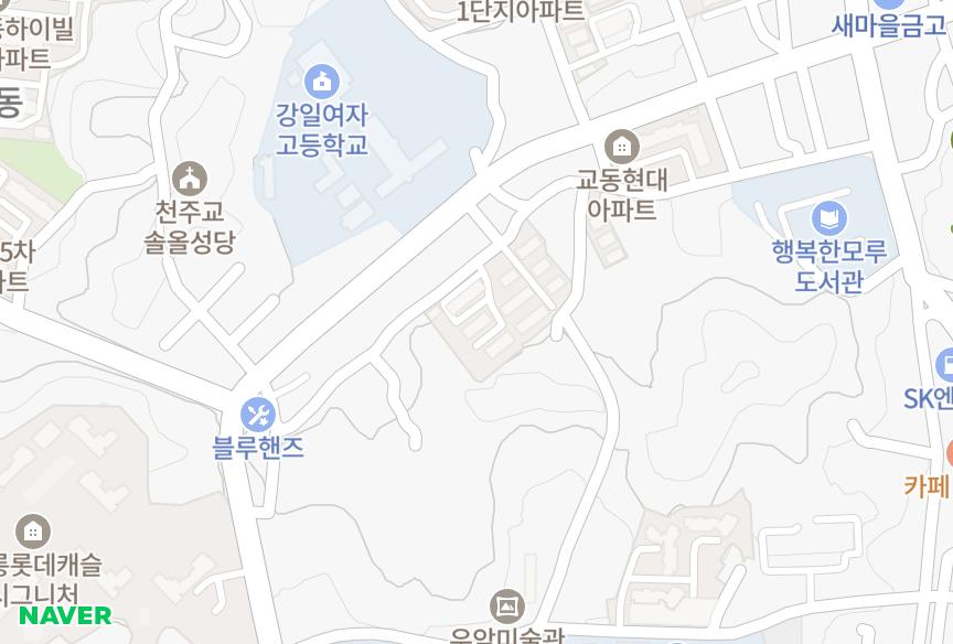 강원특별자치도 강릉시 교동 덕진 위치·실거래 시세 지도