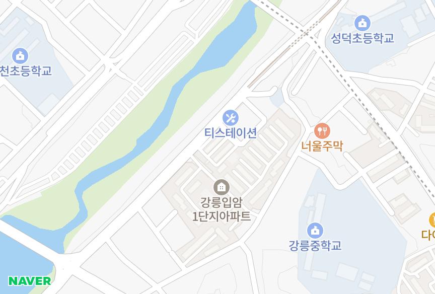 강원특별자치도 강릉시 입암동 입암백조 위치·실거래 시세 지도