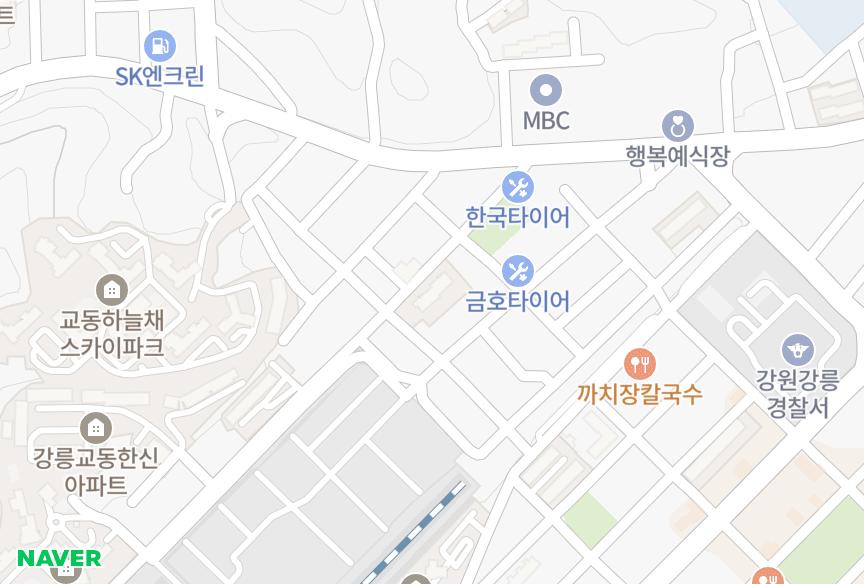 강원특별자치도 강릉시 포남동 미라보 위치·실거래 시세 지도