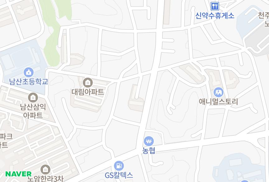 강원특별자치도 강릉시 노암동 범아 위치·실거래 시세 지도