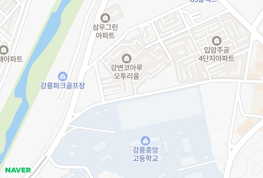 강원특별자치도 강릉시 입암동 삼동광업소사원 위치·실거래 시세 지도