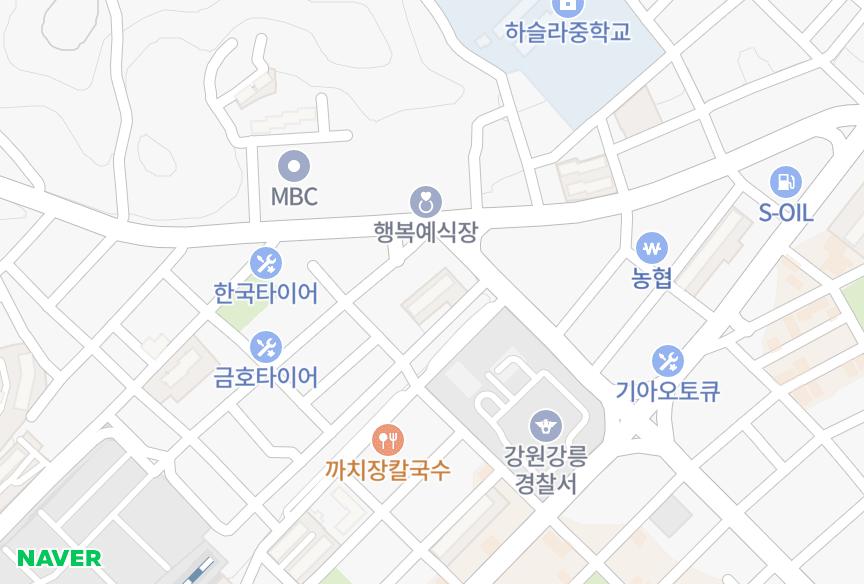 강원특별자치도 강릉시 포남동 대일 위치·실거래 시세 지도