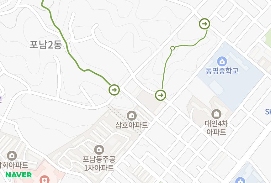 강원특별자치도 강릉시 포남동 포남대목7차 위치·실거래 시세 지도