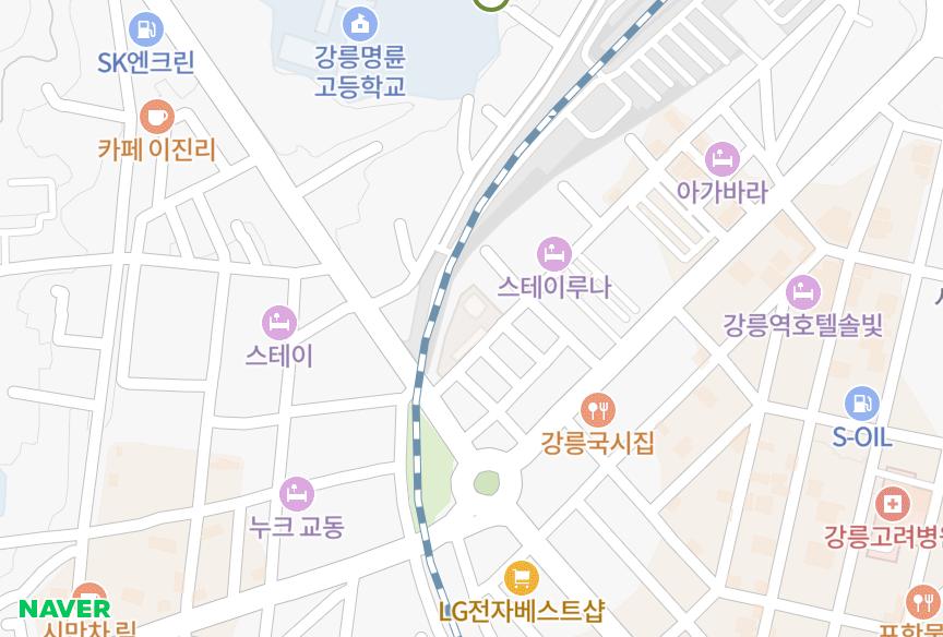 강원특별자치도 강릉시 교동 오뚜기 위치·실거래 시세 지도