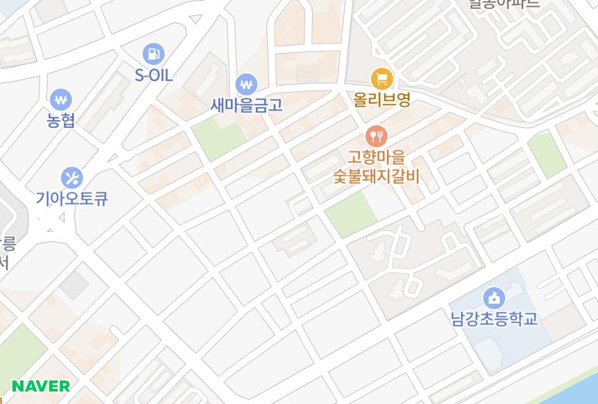 강원특별자치도 강릉시 포남동 강릉7차 위치·실거래 시세 지도