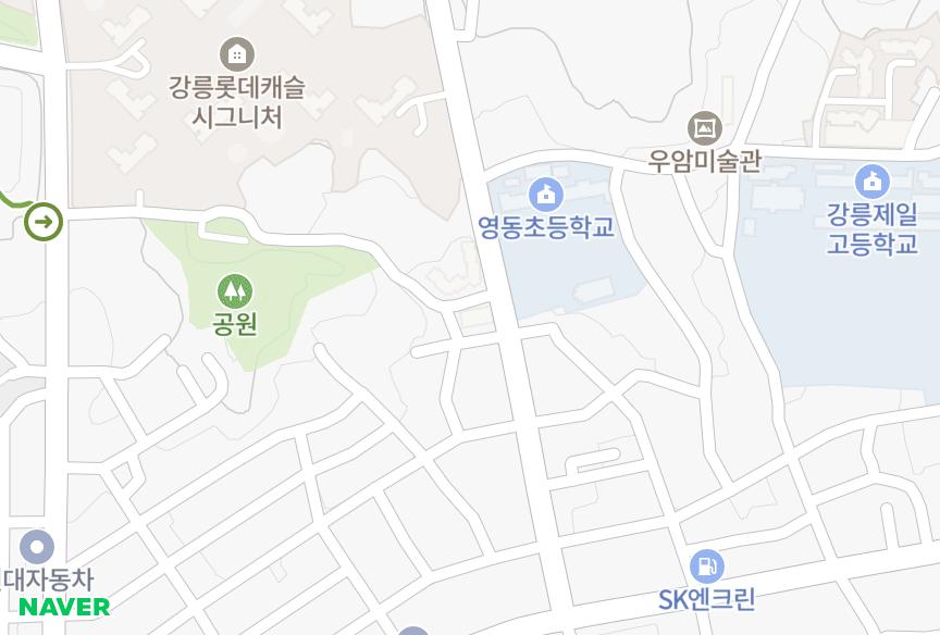 강원특별자치도 강릉시 교동 강릉빌라트 위치·실거래 시세 지도