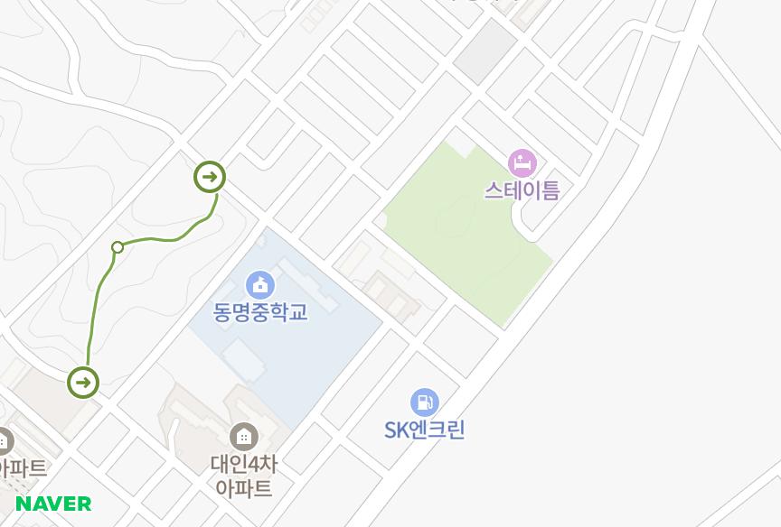 강원특별자치도 강릉시 포남동 영진빌라 위치·실거래 시세 지도
