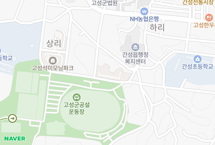 강원특별자치도 고성군 간성읍 상리 동해2차 위치·실거래 시세 지도