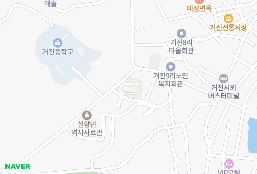강원특별자치도 고성군 거진읍 거진리 뉴빌리지 위치·실거래 시세 지도