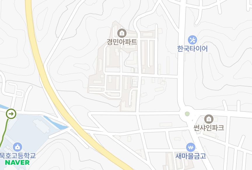 강원특별자치도 동해시 발한동 발한우석1차 위치·실거래 시세 지도