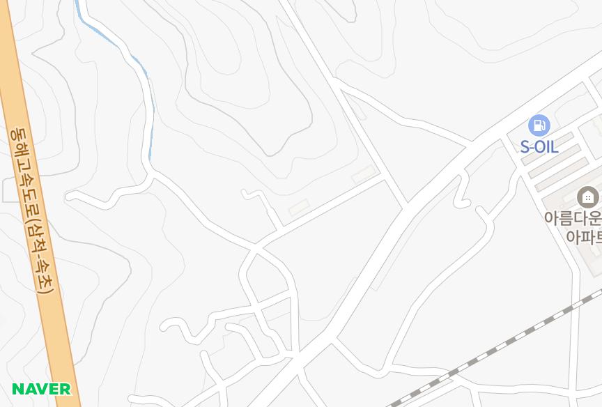 강원특별자치도 동해시 쇄운동 한림빌라 위치·실거래 시세 지도