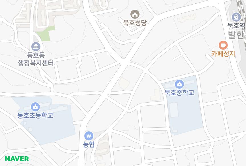 강원특별자치도 동해시 발한동 발한성남2차 위치·실거래 시세 지도