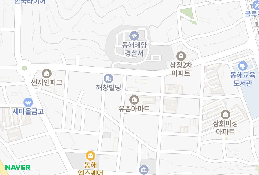 강원특별자치도 동해시 부곡동 부곡성협2차 위치·실거래 시세 지도