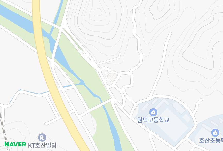 강원특별자치도 삼척시 원덕읍 옥원리 원덕 위치·실거래 시세 지도