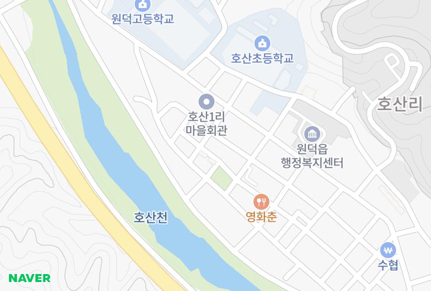강원특별자치도 삼척시 원덕읍 호산리 삼진 위치·실거래 시세 지도