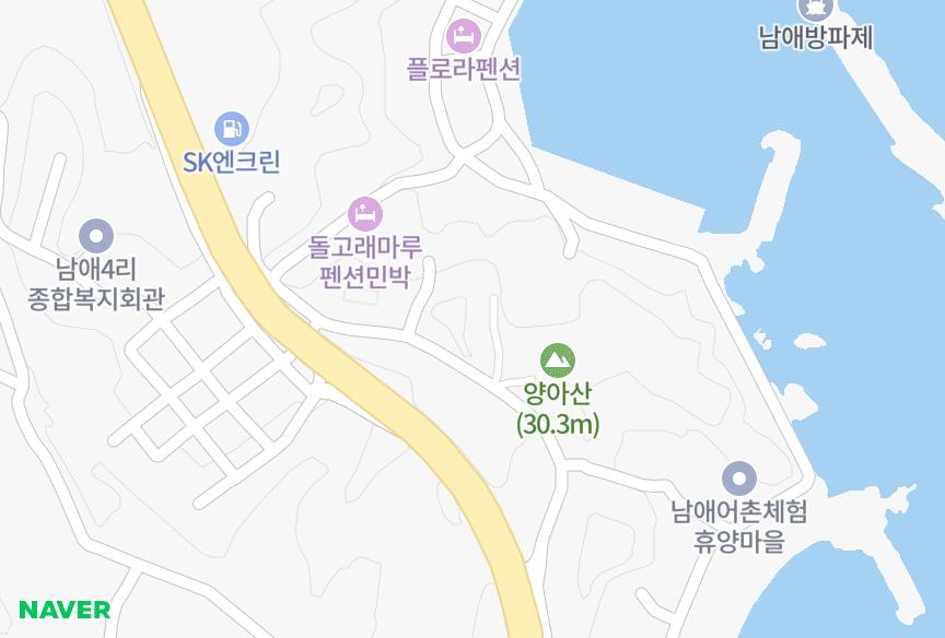 강원특별자치도 양양군 현남면 남애리 남애우정 위치·실거래 시세 지도