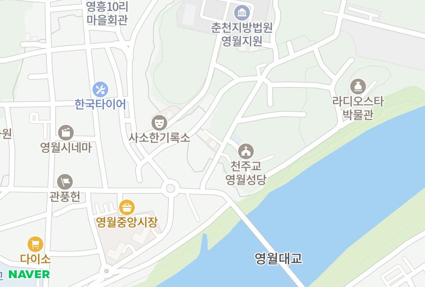 강원특별자치도 영월군 영월읍 영흥리 제이클래식 위치·실거래 시세 지도