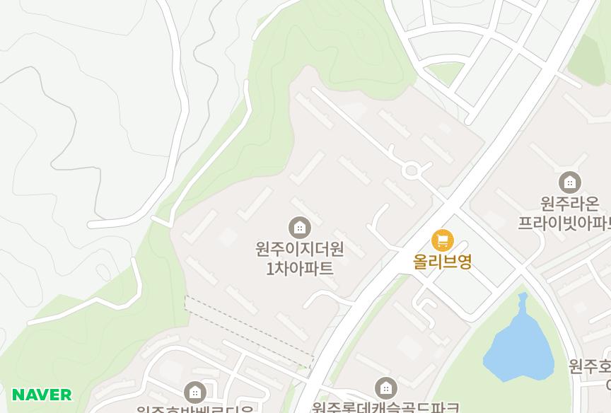 강원특별자치도 원주시 지정면 가곡리 EG-the1 위치·실거래 시세 지도