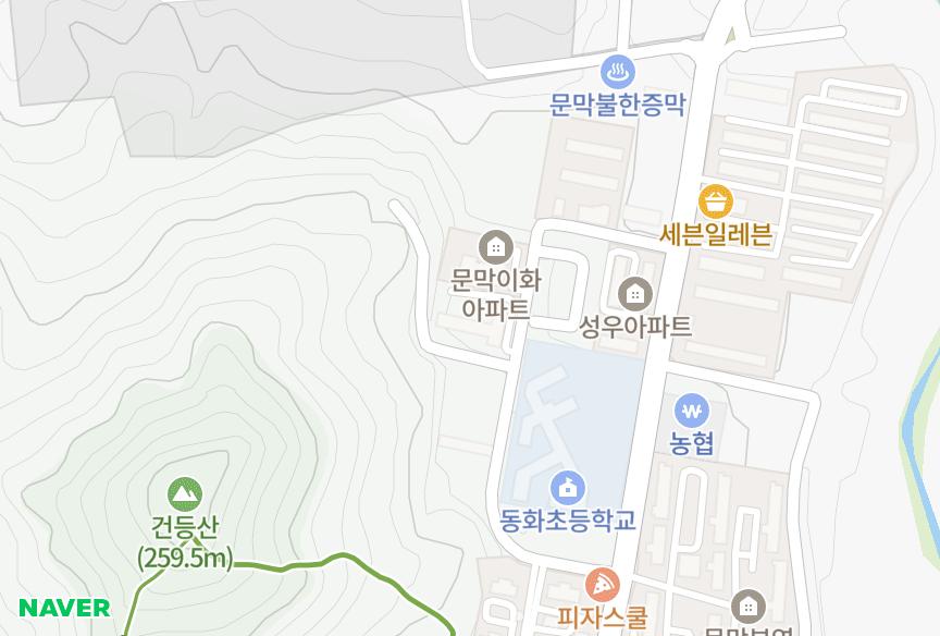 강원특별자치도 원주시 문막읍 동화리 대광미소채 위치·실거래 시세 지도