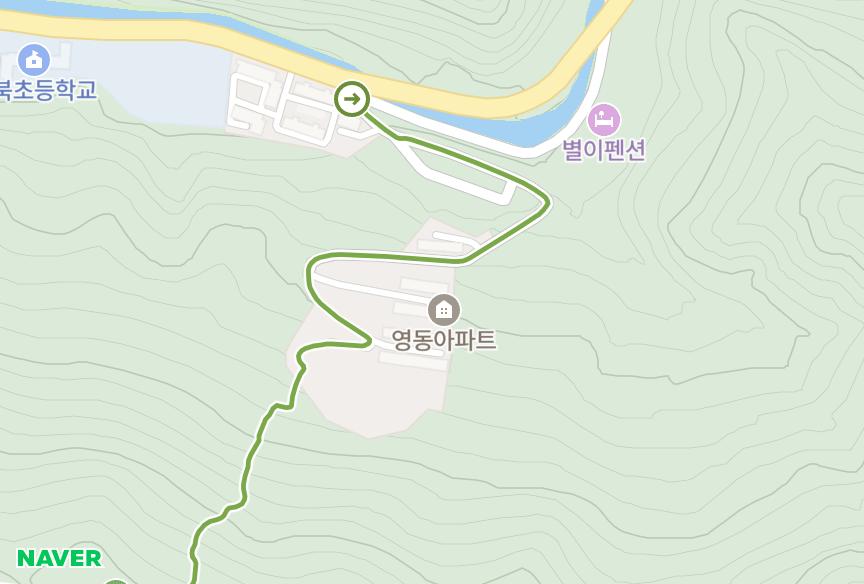 강원특별자치도 정선군 사북읍 사북리 영동 위치·실거래 시세 지도