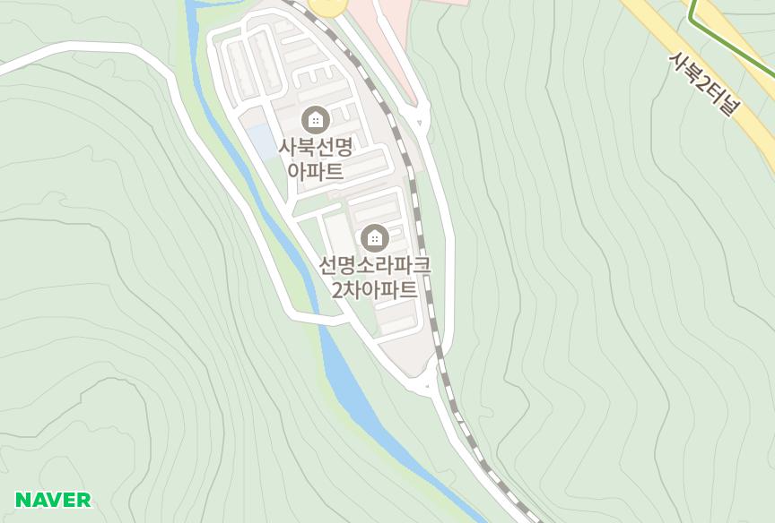 강원특별자치도 정선군 사북읍 사북리 소라파크 위치·실거래 시세 지도