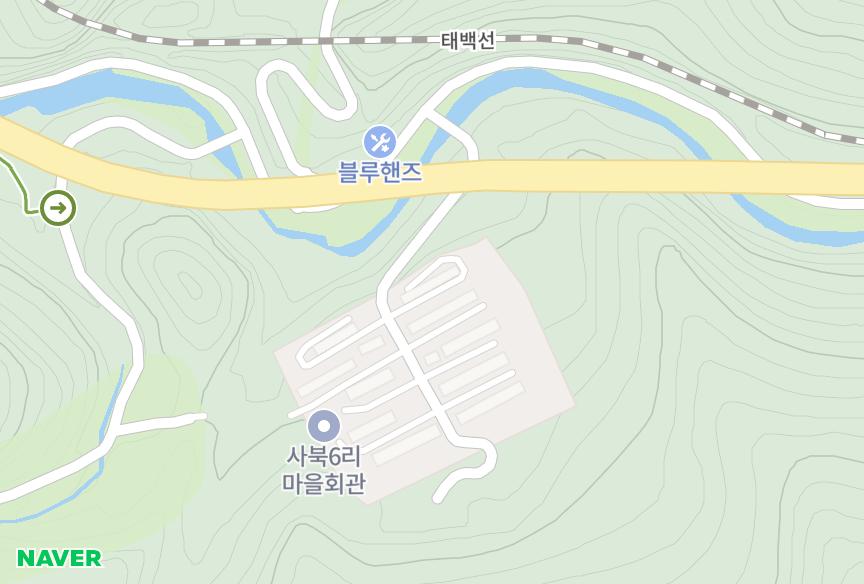 강원특별자치도 정선군 사북읍 사북리 도사곡주공1차 위치·실거래 시세 지도