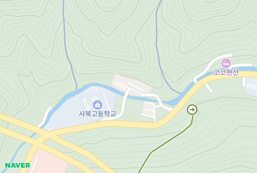 강원특별자치도 정선군 사북읍 사북리 대림 위치·실거래 시세 지도
